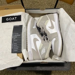 Air Jordan 1 Mid “College Grey” Size: 12.5 Men’s